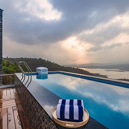 Saffronstays Kaia Waters By Kosha Villas, Pawna - Greek Style Villa With Panoramic View Of Pawna Lake Kolvan Luaran gambar