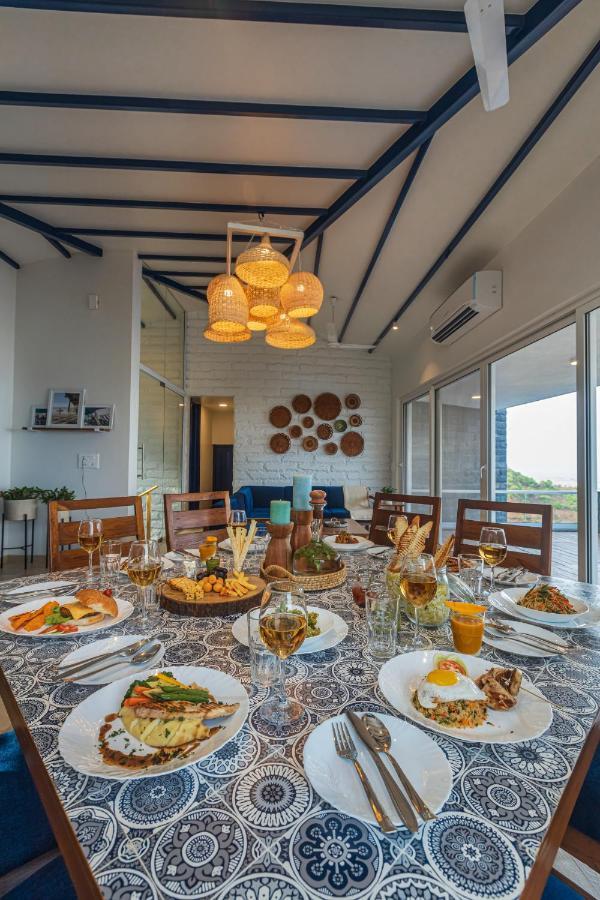 Saffronstays Kaia Waters By Kosha Villas, Pawna - Greek Style Villa With Panoramic View Of Pawna Lake Kolvan Luaran gambar