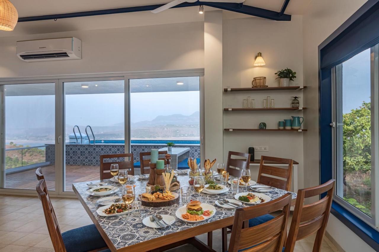 Saffronstays Kaia Waters By Kosha Villas, Pawna - Greek Style Villa With Panoramic View Of Pawna Lake Kolvan Luaran gambar