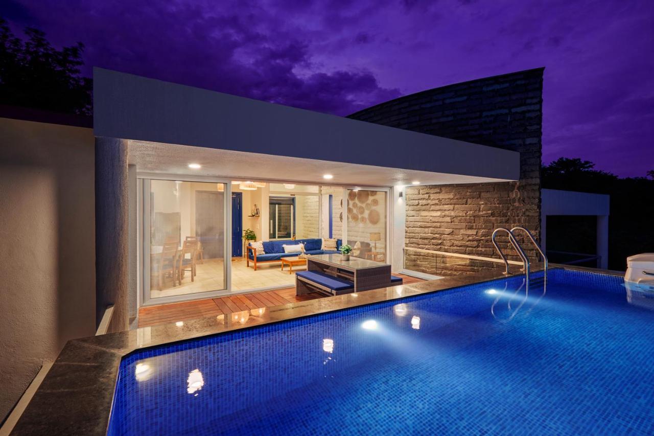 Saffronstays Kaia Waters By Kosha Villas, Pawna - Greek Style Villa With Panoramic View Of Pawna Lake Kolvan Luaran gambar