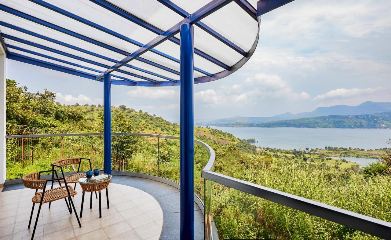 Saffronstays Kaia Waters By Kosha Villas, Pawna - Greek Style Villa With Panoramic View Of Pawna Lake Kolvan Luaran gambar